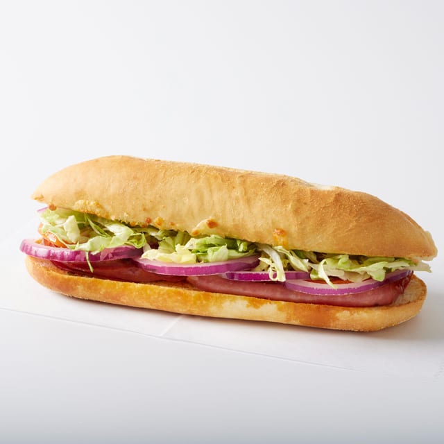 Turkey Ham & Cheese Sub.