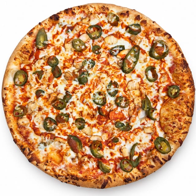 Firehouse Chicken Pizza.