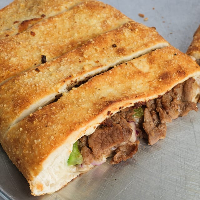 Steak Stromboli.