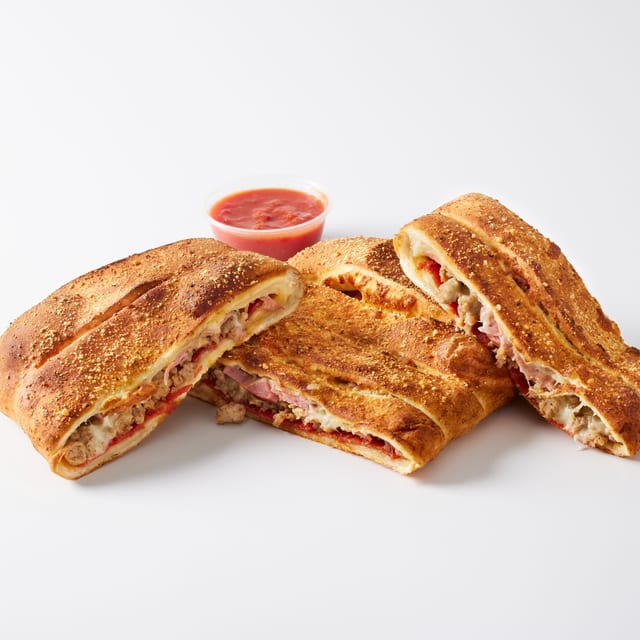 The Meats Stromboli.