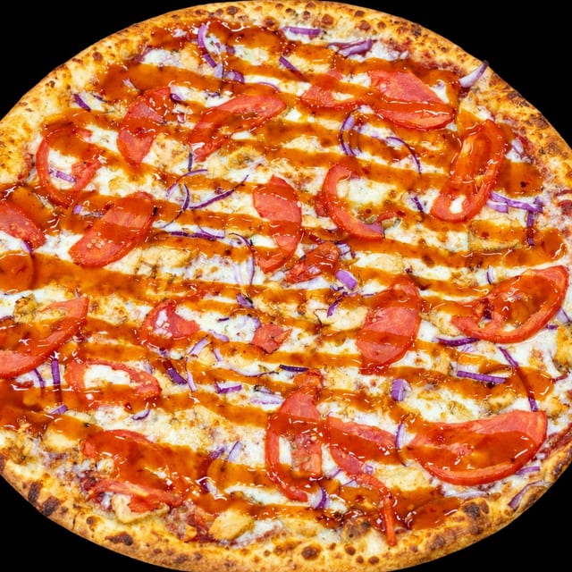 Mango Habanero Chicken Pizza.