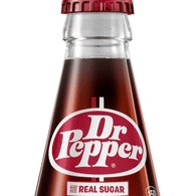 Dr. Pepper - 12oz Glass.