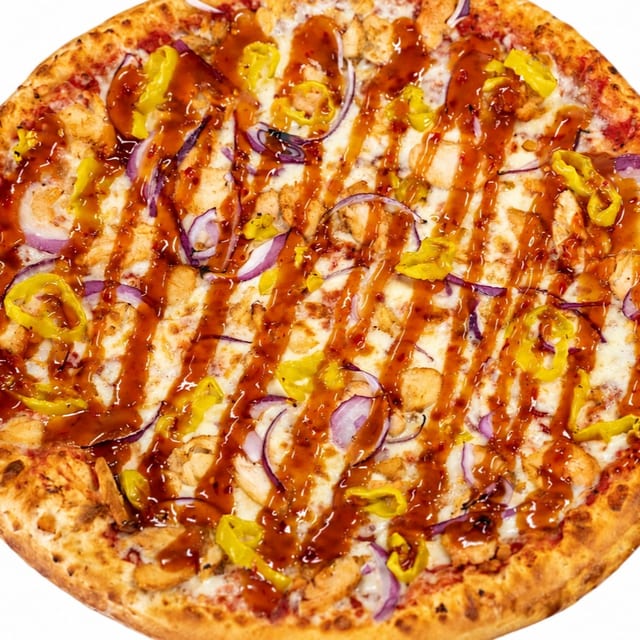 Sweet Red Chili Chicken Pizza.