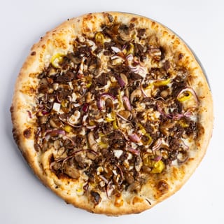 Sweet Teriyaki Steak Pizza