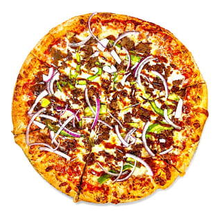 Jamaican Jerk Steak Pizza