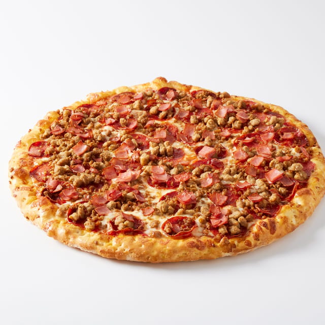 Meat Feast Pizza.