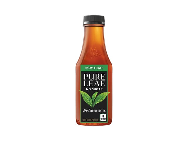 Pure Leaf Brewed Iced Tea Unsweet - 16.9oz Bottle.
