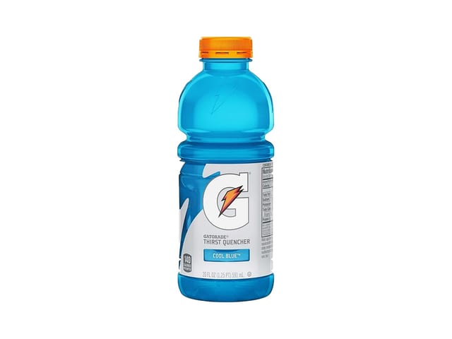 Gatorade Cool Blue - 20oz Bottle.